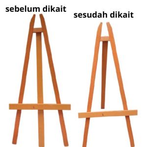 Standing Melukis tinggi 90cm / Penyangga Untuk Papan Tulis
