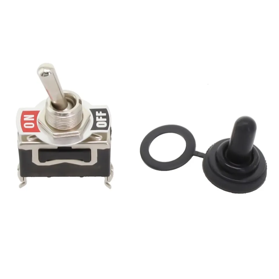 thumbnail image 2 of 10x Heavy Duty 12V Toggle Switches – ON/OFF, 25A, For Car Dash, Lights, Marine Use 2 of 6