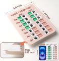 Dog Feeding Reminder, Dog Fed Sign Tracker -Daily Am/Pm Chart Slider Sign forFeeding and Pill Reminder, Easy to Use On Fridge Or Wall with Adhesive and Magnet,Pet Supplies. 