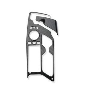 OnlyF U For Kia- EV6 2022-2023 RHD Carbon Fiber Texture ABS Center Control Panel Cover Trim Car Accessories Auto Parts 9H4B3