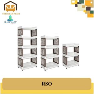 Olymplast Rak Serbaguna/Rak Susun Plastik/Rak Minimalis/RSO