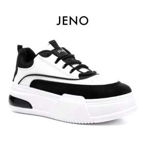 MK OLSHOP "FREE BOX" Size (36 - 40) Jeno Sepatu Wanita Sneakers Kasual Fashion Korea Sport Shoes
