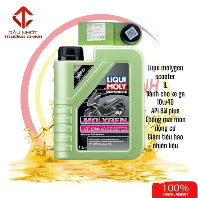 Nhớt Liqui Moly Molygen Scooter 10W40 chuyên dành cho xe ga cao cấp MẪU MỚI