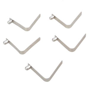 5Pcs Paddle Board Locking Tube Pin Spring Clip Metal Telescopic Spring Clip V Shaped Spring Buckle Easy to Install