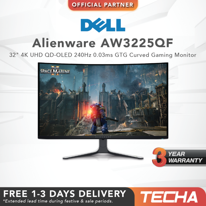 Dell Alienware AW3225QF, 32 4K UHD, QD-OLED, 240Hz