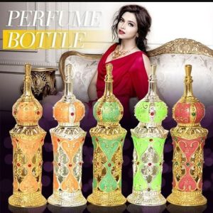 CURIO12 For Travel Middle East Style Decoration Gifts Dubai Style Cosmetic Container Perfume Bottles Refillable Bottles Essential Oil Bottles