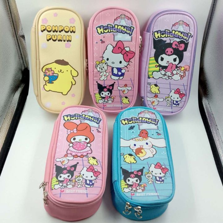 Pencil Case Pouch Anime Sanrio Character Design Student Kids Pencil ...