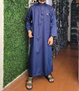 gamis pria polos jubah pria lengan panjang