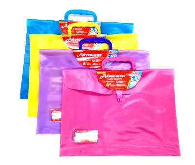 Adventurer Expanding Plastic Envelope Durable Push Lock E-19 LWH