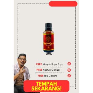 Minyak Raja Kayu 100% ORIGINAL. DIRECT HQ. READY STOCK. [ POST EVERYDAY ] FREE POST