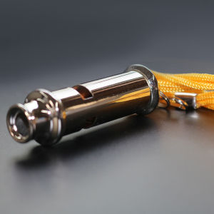 Eixiu 1pc Training Referee Metal Whistle With Neck Chain Outdoor Ball Dog Trainning Emergency Security School Wholesale