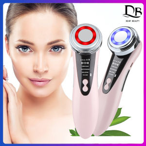 Dearbeauty 5 In 1 Multifunctional Facial Skin Care Massager Electric Facial Massage Device Color Light Import Instrument Clean Face Skin Rejuvenation Beauty Machine Warm Cleansing Anti Aging Lifting Tighten Face Skin Care Tool