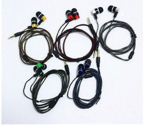 Tai Nghe Nhét Tai Mp3 / MP4 Có Micro Jack 3.5mm Cho Điện Thoại