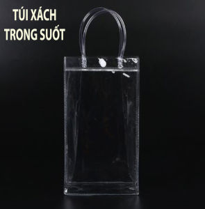 Túi Trong Suốt Đựng Ly CốcMỹ PhẩmTúi Có Quai Xách Đựng Bình Giữ Nhiệt Ly Giữ Nhiệt Trong Suốt Thời Trang...