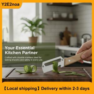 【Local shipping】 Vegetable Peeler Stainless Steel Ultra Sharp Blade Multi Functional 2 In 1 For Kitchen Potato Carrot Fruit Quick Peeling Tool