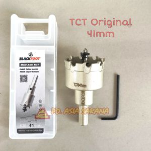 [41mm] Hole Saw TCT Besi 41 mm BLACKFOOT Mata Bor Lubang Holesaw ORI PT.3.8.41TCT