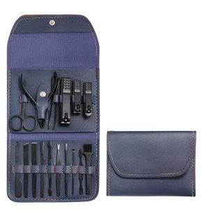 Manicure Set Professional Pedicure Tools Stainless Steel Nail Clippers Set For Manicure Pedicure Grooming Cleaning Tools 16 Pcs