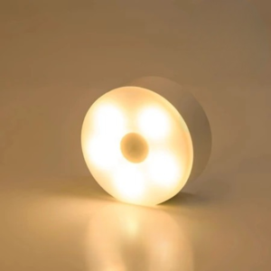 Stick Tap Push Lamp Night Light USB Rechargeable Stick-on Push Light Wireless Cabinet Counter Mini Night LED Lighting Tricolor light