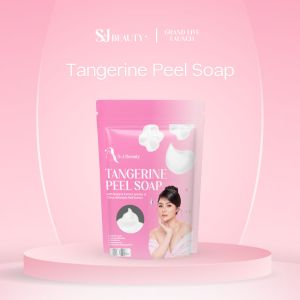 S and J Beauty Tangerine Peel Soap & Snail White Soap Peel Extract Sapindus Trifoliatus Fruit Extract