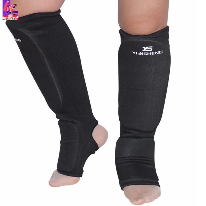 Kids MMA Shin Instep Guards Protector Pads Kick Boxing Muay Thai Training UFC EB