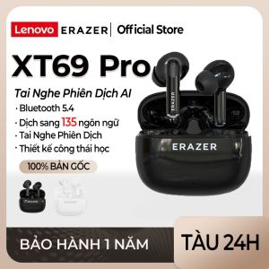 Lenovo ERAZER XT69PRO Tai Nghe Phiên Dịch AI Tai nghe nhét tai Bluetooth 5.4  Tai nghe không dây Tai nghe Bluetooth Khử tiếng ồn Tai nghe không dây HiFi Music HD Gọi có micrô Bluetooth 5.4 tai nghe lenovo