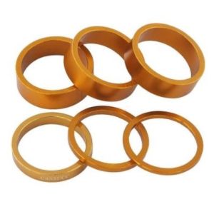 6 Pcs/Set Bike Headset Washer MTB Bike Front Fork Washer Gasket 28.6mm