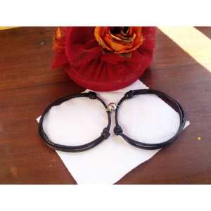 Gelang Couple Magnet Tanpa Huruf Sepasang (2Pcs) || Gelang Magnet || Gelang Couple