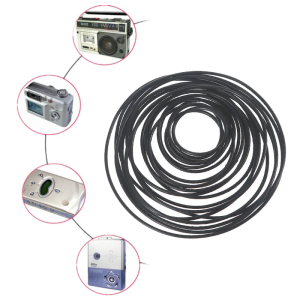 20 cái 1x1 mét Vòng đeo cao su Silicone ròng rọc truyền động cơ ổ đĩa Vòng beslts băng đồ chơi tự làm mô-đun xe động cơ căng lon