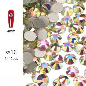 ✨Ss12/16 Hiasan Kuku 3d Berlian Mini Imitasi Mix✨ - 🌟Aksesoris Nail Art Manik Manik Kuku✨ - Super Flash Bling Bling Crystal💅
