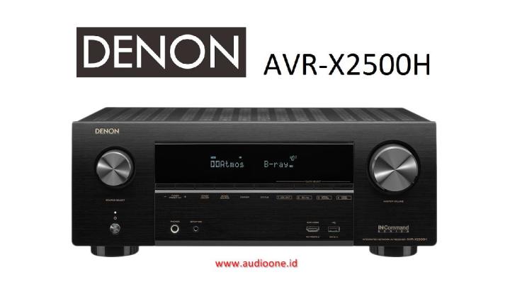 Denon AVR-X2500H AV Receiver Dolby Atmos Dan Dts:X Hdcp Dan