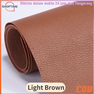 137cm Kulit Bangku Sofa Tempel Perekat Penambal Repairing Jok Kulit Sofa Dah Ada Lem Nya 1 Roll