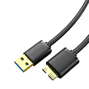 50/100cm USB 3.0 to Microed B Data Cable Durability for Seamlessly Connection to External Hard Drives