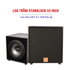 Loa Trầm STARKLOCK tiếng bass siêu chắc Loa Sub điện 10 inch Loa trầm cho hệ thống âm thanh 5.1