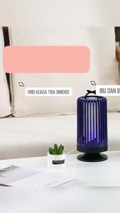 Lampu Pembunuh Nyamuk Elektrik Perangkap Nyamuk Lampu UV Lampu Perangkap Serangga Mudah Alih 滅蚊燈