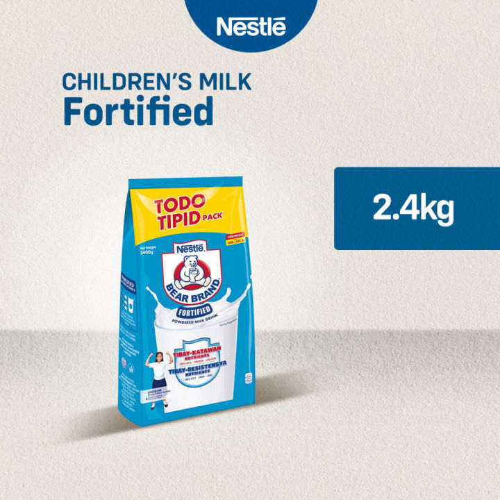 Bear Brand Fortified Powdered Milk Drink 2.4kg | Lazada PH