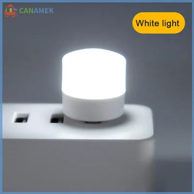 CANAMEK USB cắm đèn mini ánh sáng ban đêm máy tính điện thoại di động sạc sách nhỏ Đèn LED bảo vệ mắt đọc sách vuông ánh sáng