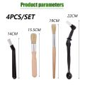 4PCS/Set Sikat Sendok Pembersih Mesin Kopi Espresso Nylon Brush Coffee Machine. 