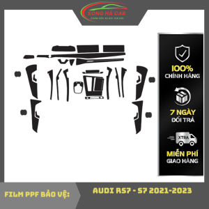 Audi RS7 - S7 2021-2023 Full bộ tặng dán hõmDán PPF bảo vệ nội thất chống xước và luôn bóng đẹp