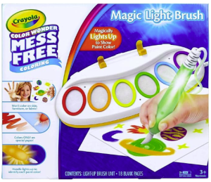 Crayola Color Wonder Magic Light Brush Mess Free Painting Station for Kids Gift for Kids Toddler Toys & Activities Ages 3 4 5