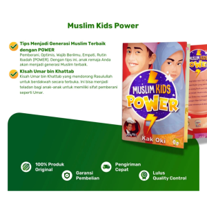 Muslim Kids Power Buku Komik Edukasi Anak Motivasi Kisah Sejarah Sahabat Nabi Original Premium