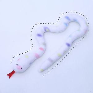 Pet Chew Toy Fabric Snake Teaser With Catnip Bite Chase Interactive Pet Toy For Cat & Dog