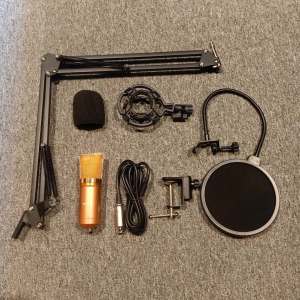 Premium BM 800 Condenser Microphone for Recording and Livestreaming