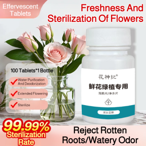 Green Plant Sterilizer Flower Tablets Garden Highly Effective Waterproof And Odorless