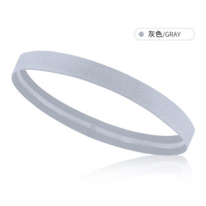 ACETERY Silicone Headbands for Men/Women Non Slip Cooling Sweat Band Athletic Thick Stretchy Head Bands for Sport Headbands for Yoga Gym