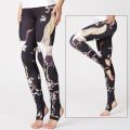 Ready stock) Yoga Pants Women's High Waist Trainer Sports Leggings Long Tights Floral Push Up Running Pants Workout Sweat Pants. 
