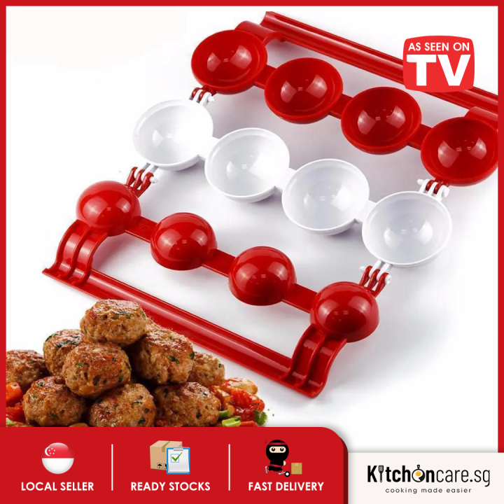 Cake Pop Mold 2-Pack Stainless Steel Meatball Makers - Non-Stick Scoop For Perfect Balls Every Time Melon Baller