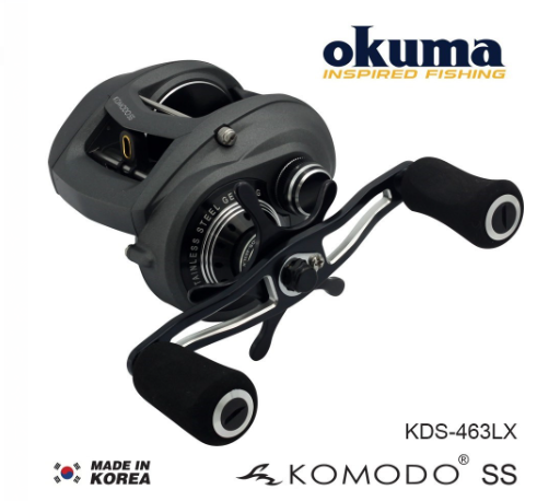 OKUMA KOMODO SS KDS 463LX BAIT CASTING REEL MADE IN KOREA Lazada