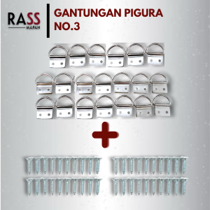 Gantungan Pigura Pigora Kecil Tanggung Besar