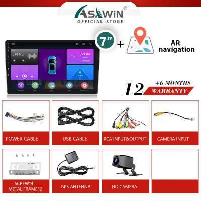 Carplay Android Auto Car GPS Navigation Bluetooth call 7 9 10 inch 4GB RAM+32GB Quad Core Car Multimedia MP5 Player android 12 Voice control reversing camera