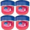 100% Original, Vaseline Lip Therapy 0.25 Oz 4 Pack Bundle. 